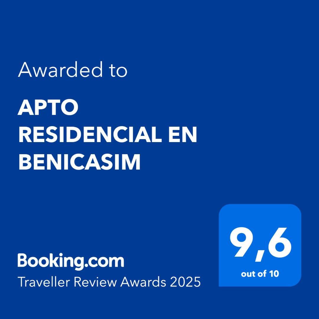 Apto Residencial En Benicasim Benicassim Bagian luar foto